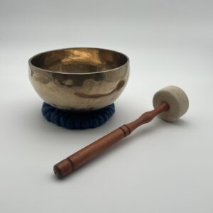 Klangschalenset 20 cm Schale inkl. Schlägel und Kissen