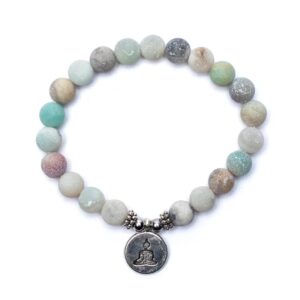Armband Amazonit mit Anhänger