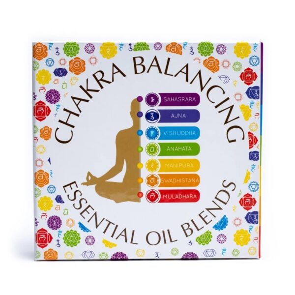 Ätherische Ölmischung Set mit den Ölen der 7 Chakren - Aromafume