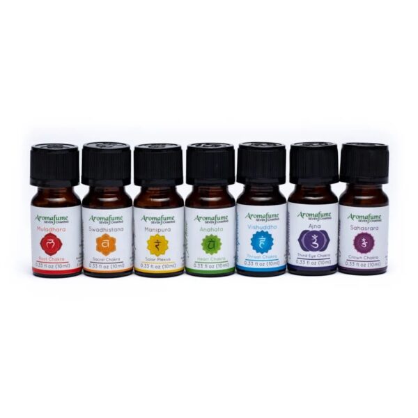 Ätherische Ölmischung Set mit den Ölen der 7 Chakren - Aromafume – Bild 4