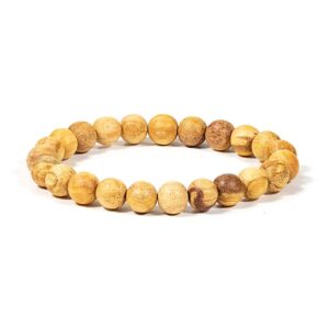Palo Santo Armband mit runden Perlen - M Perlen mit ca. 8 mm