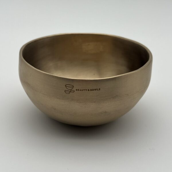 Klangschale Flower of Life 12 cm 455 g Grundton 486,33 Hz., Matte Optik