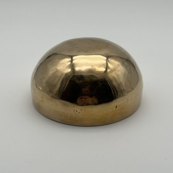 Klangschale in goldener Optik 12 cm 409 g. Grundton 465,82 Hz