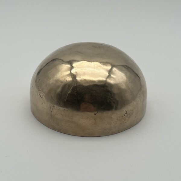 Klangschale in goldener Optik 12 cm 380 g. Grundton 486,33 Hz