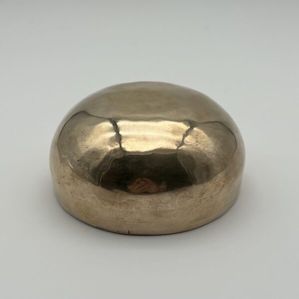 Klangschale in goldener Optik 12 cm 354 g Grundton 477,54 Hz