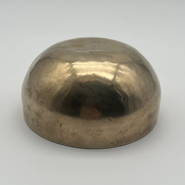 Klangschale in goldener Optik 14 cm 541 g Grundton 407,23 Hz