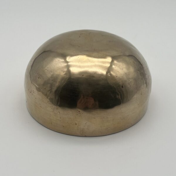 Klangschale in goldener Optik 14 cm 528 g Grundton 396,97 Hz