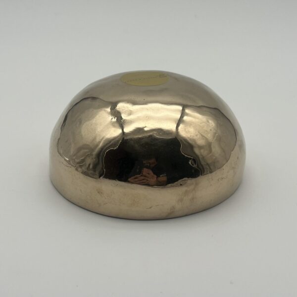 Klangschale in goldener Optik 12 cm 396 g. Grundton 477,54 Hz