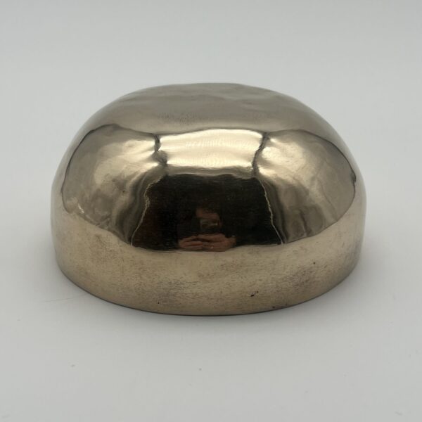 Klangschale in goldener Optik 12 cm 410 g. Grundton 540,53 Hz