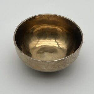 Klangschale in goldener Optik 14 cm 487 g Grundton 364,75 Hz