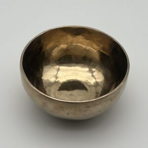 Klangschale in goldener Optik 14 cm 540 g Grundton 372,07