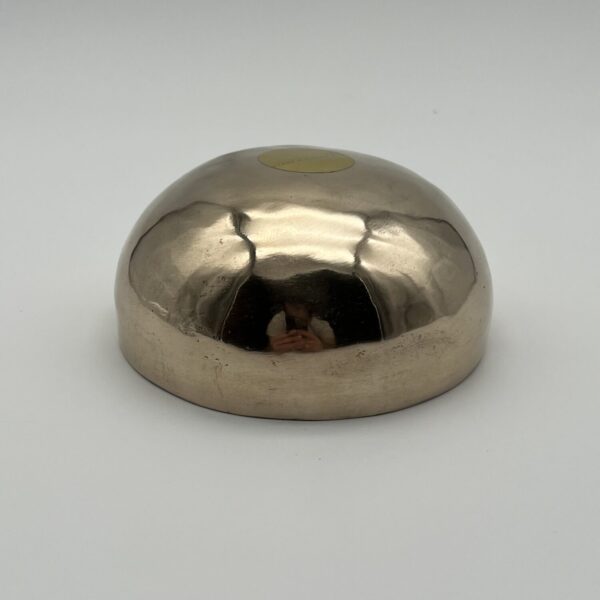 Klangschale in goldener Optik 12 cm 355 g. Grundton 489,26 Hz