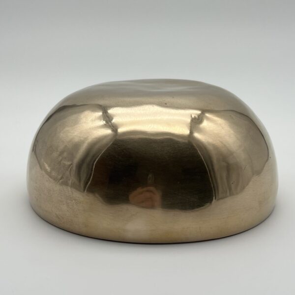 Klangschale in goldener Optik 20 cm 1100 g Grundton 213,87 Hz