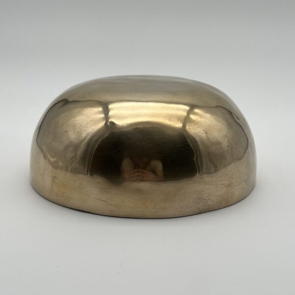 Klangschale in goldener Optik 20 cm 986 g Grundton 156,74 Hz