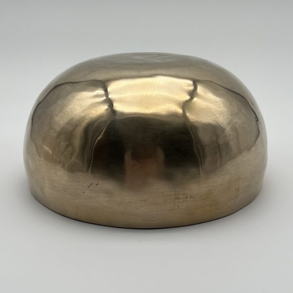 Klangschale in goldener Optik 20 cm 1095 g Grundton 209,47 Hz