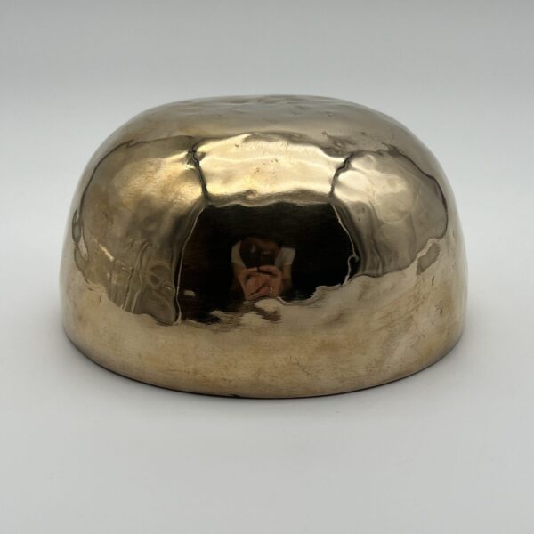 Klangschale in goldener Optik 18 cm 1056 g Grundton 241,70 Hz