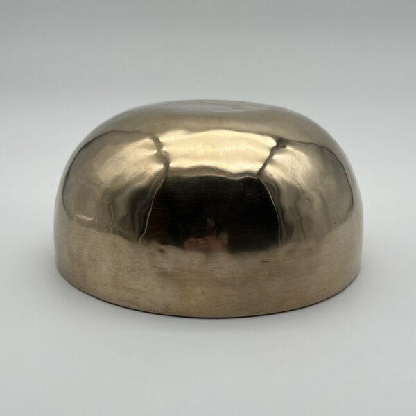 Klangschale in goldener Optik 20 cm 1041 g Grundton 191,89 Hz