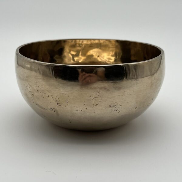 Klangschale in goldener Optik 12 cm 354 g Grundton 477,54 Hz